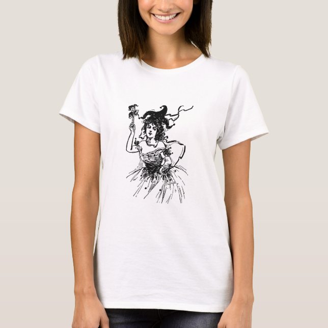 Vintage Jester Lady T-Shirt (Front)