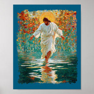 Vintage jesus christ church design tank toppng poster