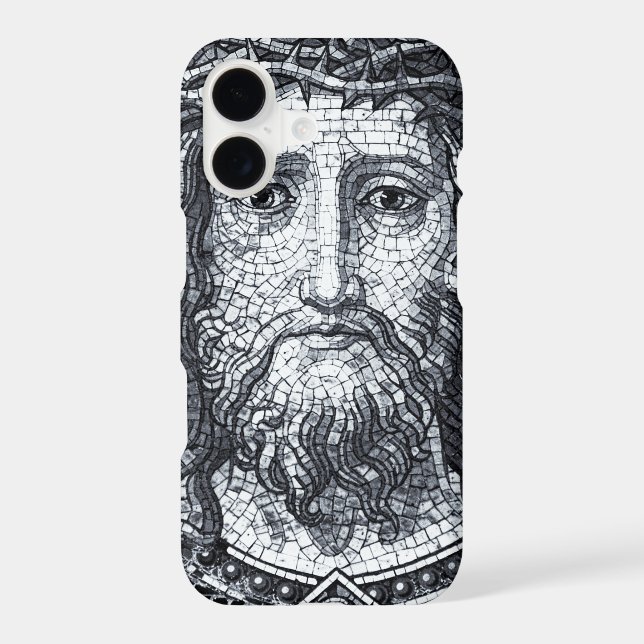 Vintage Jésus Christ mosaïque / Sauveur d'amour (Verso)