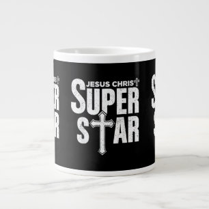 Vintage Jesus Christian Design Jesus Christ Super  Large Coffee Mug