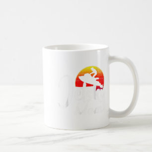Vintage Jet Ski Mom Retro Sunset Funny Skiing Spor Coffee Mug