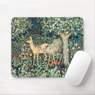 Vintage John Dearle "Greenery"- Tree Flower & Deer Mouse Pad