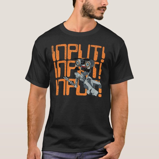 Vintage Johnny Five Input T-Shirt (Front)
