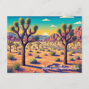 Vintage Joshua Tree National Park Postcard