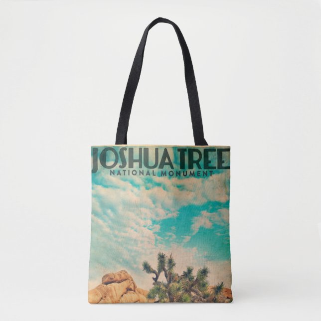 Vintage Joshua Tree Tote Bag (Front)