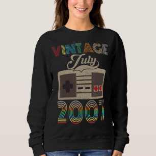 Vintage July 2007 15th Birthday  15 Year Old Sweatshirt
