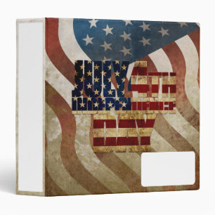 Vintage July 4th Independence Day Design Binder