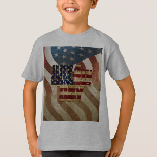 Vintage July 4th Independence Day Design T-Shirt