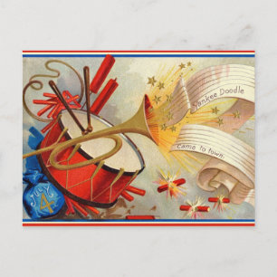 Vintage July 4th Postcard