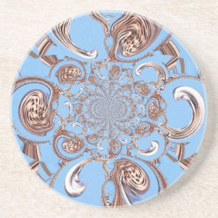 Vintage Kaleidoscope Art Print Coaster