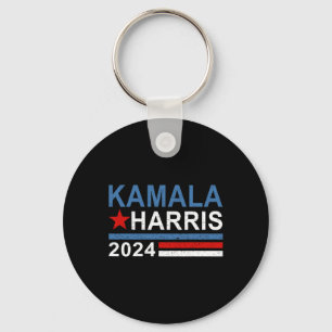 Vintage Kamala Harris 2024 For President Election Keychain