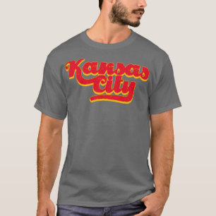Vintage Kansas City Text T-Shirt