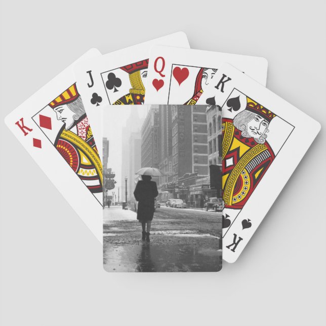 Vintage Kansas City West 12th Street Playing Cards (Back)