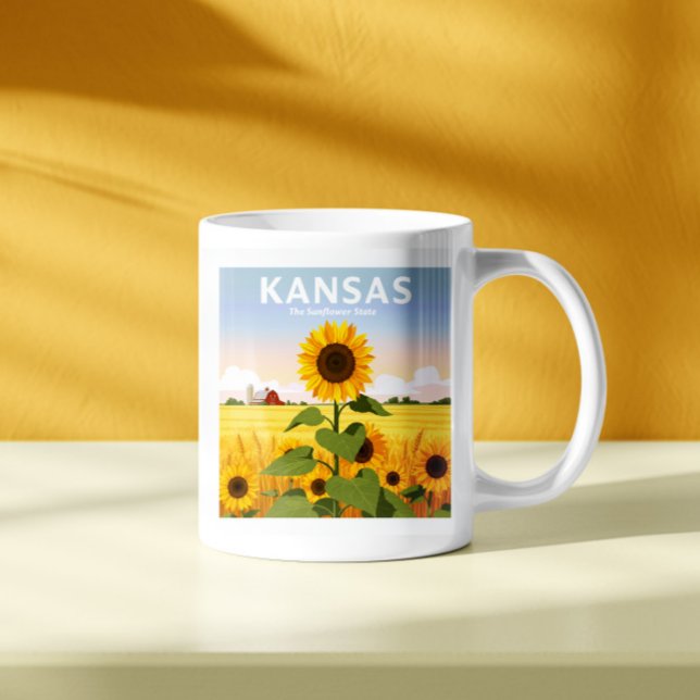 Vintage Kansas Coffee Mug (Creator Uploaded)