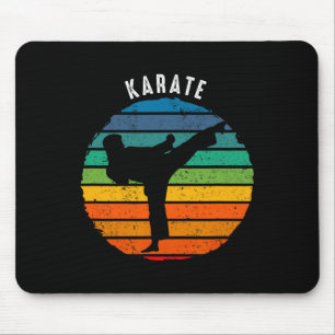 Vintage Karate Clothing - Sunset Karate Mouse Pad