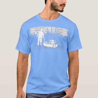 Vintage Kayak Fishing Kayaking Kayak Angler Bass F T-Shirt