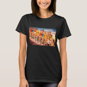 Vintage Keansburg, NJ Beach Scene - Jersey Shore T T-Shirt