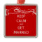 Vintage KEEP CALM  GET MARRIED