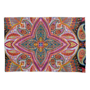 Vintage Kerchief Ornamental Pattern Pillowcase