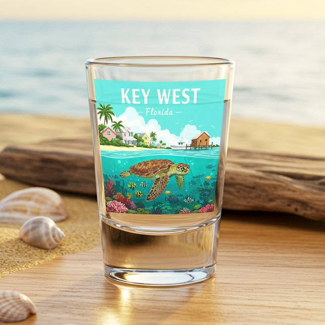 Vintage Key West Florida Shot Glass (Creator Uploaded)