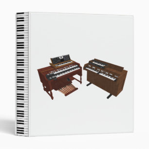 Vintage Keyboards / Organs: Custom Binder