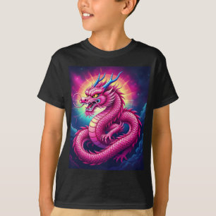 Vintage Kids Chinese Dragon Design Kid's T-Shirt