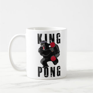 Vintage King Pong - Ping Pong Table Tennis Coffee Mug