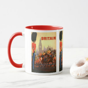 Vintage King's British Royal Guard Great Britain Mug