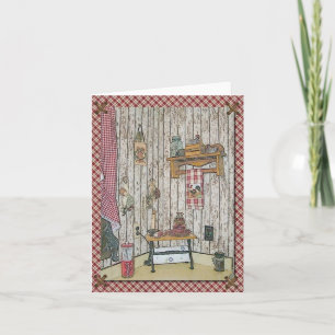Vintage Kitchen Note Card