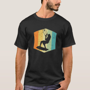 Vintage Kiteboard Kitesurfer Kiteboarding Kitesurf T-Shirt