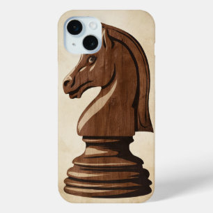 Vintage Knight (chess) iPhone 15 Mini Case