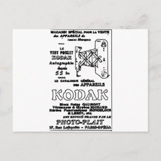 Vintage Kodak Advert Postcard