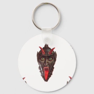 vintage krampus keychain