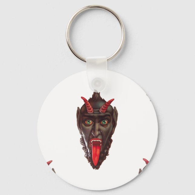 vintage krampus keychain (Front)