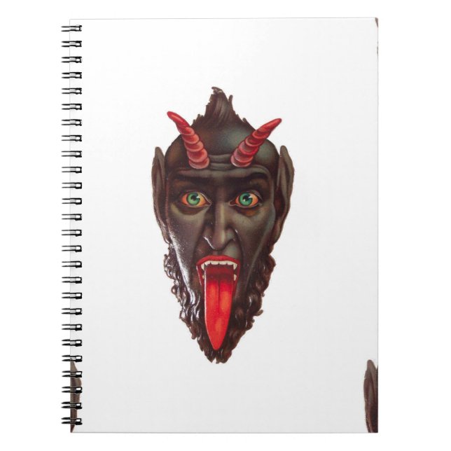 vintage krampus notebook (Front)