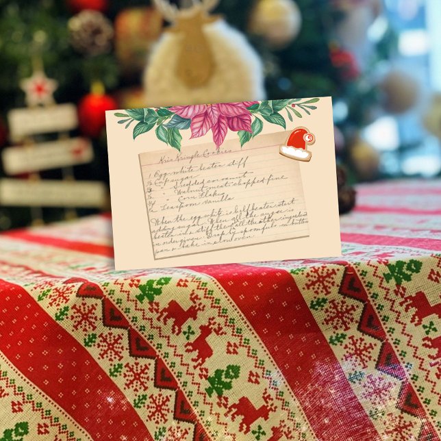 Vintage Kris Kringle Cookies Recipe Christmas (Creator Uploaded)