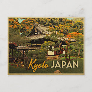 Vintage Kyoto Japan Postcard