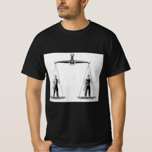 Vintage Labour vs Management, Scales of Justice T-Shirt