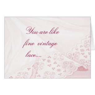 Vintage Lace Any Ocassion-customize
