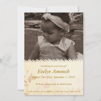 Vintage Lace: Cream Announcement