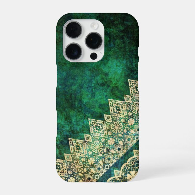 Vintage lace iPhone case (Back)