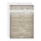 Vintage Lace & Linen Rustic Rehearsal Dinner