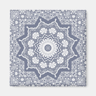 Vintage lace magnet