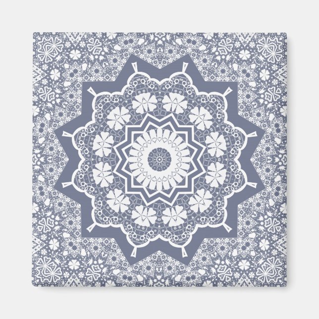 Vintage lace magnet (Front)