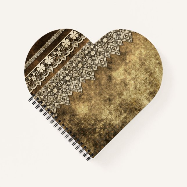 Vintage lace notebook (Front)