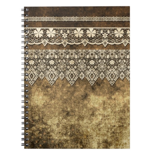 Vintage lace notebook (Front)