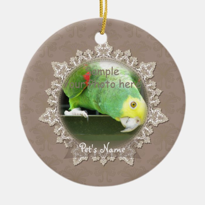 vintage lace pet bird memorial ornament zazzle vintage lace pet bird memorial ornament zazzle