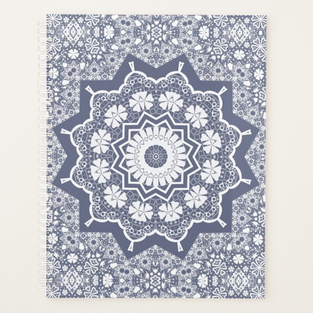 Vintage lace planner (Front)