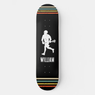 Vintage  Lacrosse Personalized  Skateboard