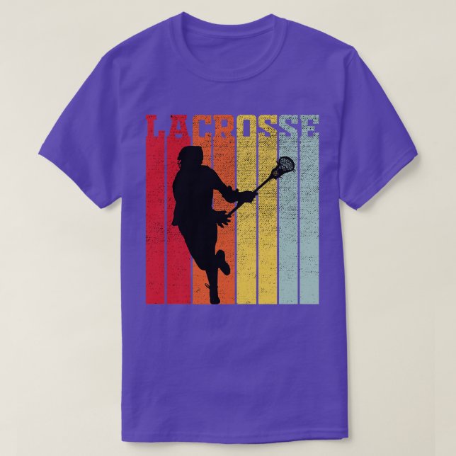 Vintage Lacrosse T-Shirt (Design Front)